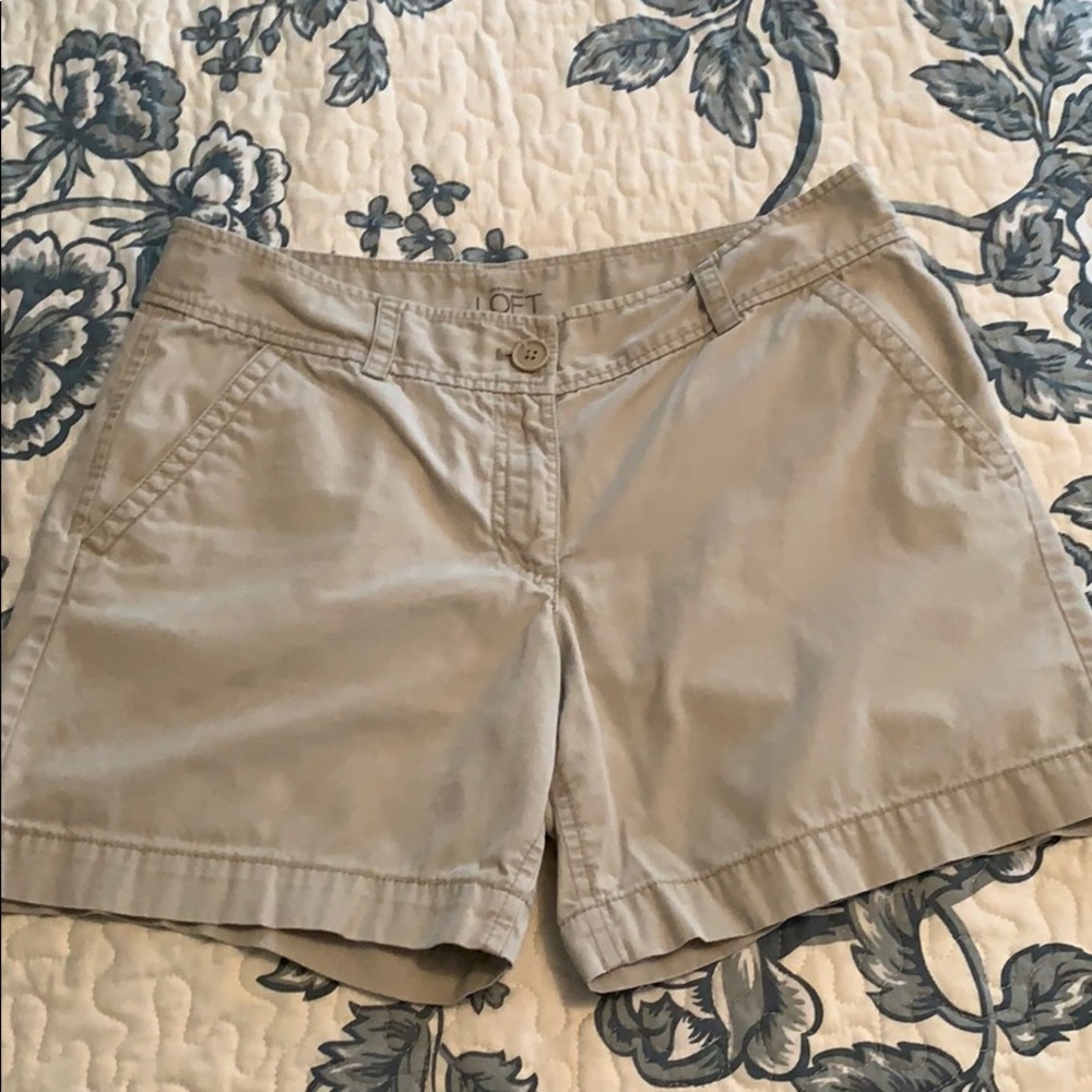Ann Taylor Loft cotton shorts
